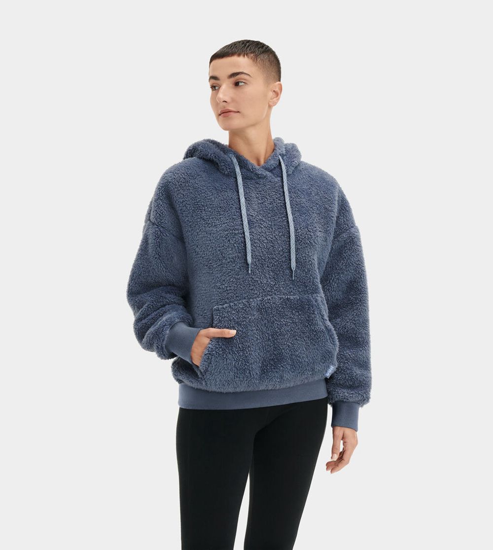 Ugg Hoodie Canada - Ugg Women's Loyra Sherpa Navy